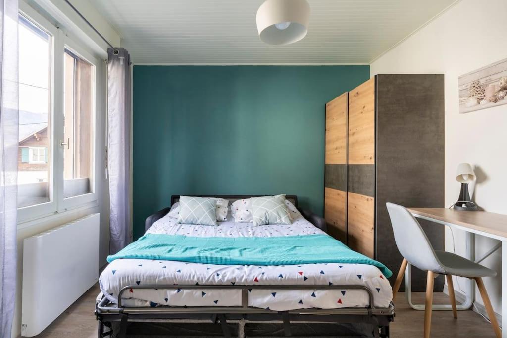 Studio Cosy Proche Du Centre + Parking Gratuit Cluses Exterior photo
