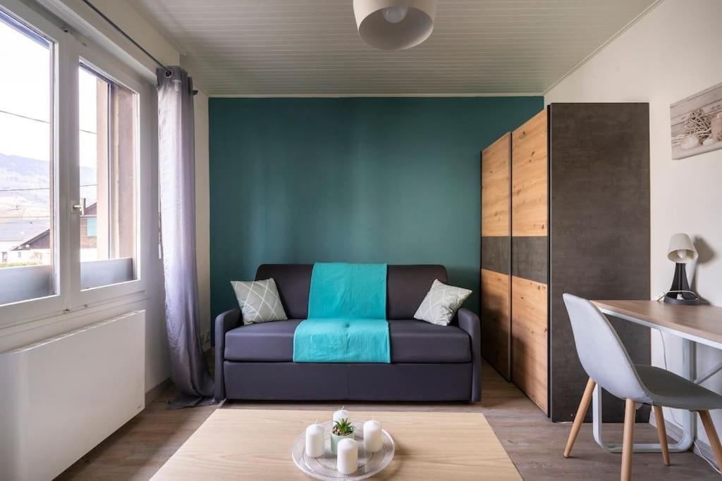 Studio Cosy Proche Du Centre + Parking Gratuit Cluses Exterior photo